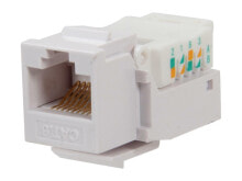 BYTECC RJ45TL-W Cat. 6 Tool Less Keystone Jack - White купить в аутлете