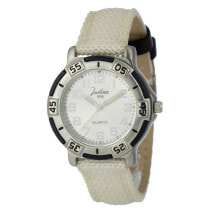 Женские наручные часы Женские наручные часы с серым кожаным ремешком Justina 32555B ( 34 mm)