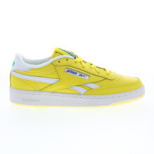 Reebok Club C Revenge Prince GY8054 Mens Yellow Lifestyle Sneakers Shoes