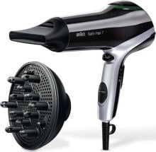 Hair dryers and hair brushes