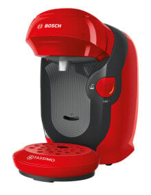 Coffee makers and coffee machines bosch Tassimo Style TAS1103 - Pod coffee machine - 0.7 L - Coffee capsule - 1400 W - Red