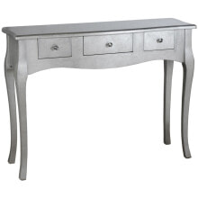 Console Alexandra House Living Silver Wood 105 x 80 x 33 cm