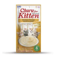 Snack for Cats Inaba Churu for Kitten Курица 4 x 14 g
