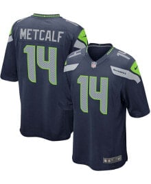 Nike men's Seattle Seahawks DK Metcalf Navy Game Player Jersey