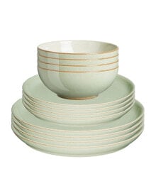 Denby heritage Orchard Coupe Set, 12 Piece
