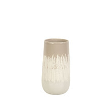 Vase Romimex Beige Grey Ceramic 14 x 23 x 14 cm