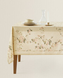 Cherry cotton tablecloth