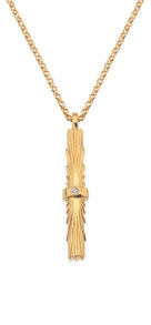 Ювелирные колье modern necklace with diamond Jac Jossa Hope DP849 (chain, pendant)