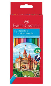 Цветные карандаши для рисования для детей Faber-Castell 120112 цветной карандаш 12 шт Разноцветный