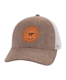 Купить мужские головные уборы Ahead: Men's Tan/White Virginia Tech Hokies Pregame Adjustable Hat