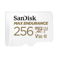 Memory cards mAX ENDURANCE - 256 GB - MicroSDXC - Class 10 - UHS-I - 100 MB/s - 40 MB/s