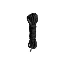 Утяжка, лассо или хомут для БДСМ EasyToys Black Bondage Rope - 10m