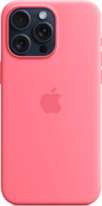 Apple Apple iPhone 15 Pro Max Silicone Case with MagSafe pink