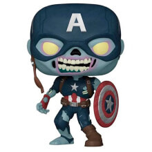 FUNKO POP Marvel What If Zombie Captain America Exclusive 25 cm