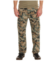 Levis Cargo Pants Relaxed fit Cargo Pants Color Green Camouflage купить онлайн