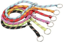 Ошейники для собак zolux Nylon collar choking rope 65 cm, red color