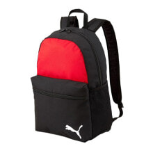 Мужской спортивный рюкзак красный черный с отделением  с логотипом Backpack Puma teamGOAL 23 076855 01
