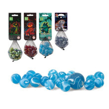 ATOSA Slp.Red 20+1 Bolon ´´Dragons´´ 4 Assorted Marbles