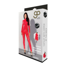 Erotic Costume Guilty Pleasure Catsuit Red M