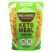 Miracle Noodle, Keto Meal, тайский арахис и лапша на растительной основе, 260 г (9,2 унции)