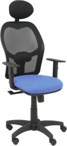 Office Chair with Headrest Piqueras y Crespo B10CRNC Blue Light Blue