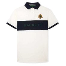 HACKETT Heritage Panel Short Sleeve Polo