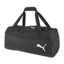 Мужская спортивная сумка черная текстильная большая для тренировки с ручками через плечо  Puma TeamGOAL 23 size M 076859-03