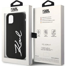 KARL LAGERFELD Klhcn61Sksvgk iPhone 11XR 6.1 Silicone Signature phone case