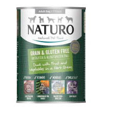 Купить товары для собак NATURO: NATURO Can Potato And Vegetables 390g Wet Dog Food