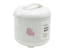 Tiger 5.5 Cups Electric Rice Cooker and Warmer with Steam Basket, White JAZ-A10U