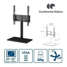 Brackets, holders and stands for monitors CONTINENTAL EDISON