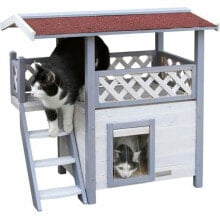 Sun beds, cabins and sleeping places for cats