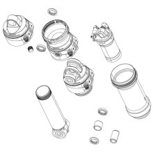 ROCKSHOX Deluxe/Super Deluxe BR Shock Eyelet Bearing Kit