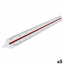 Ruler Maped White 30 cm (5 Units)