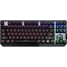 Клавиатуры mSI - Mechanische RGB-LED-Tastatur - VIGOR GK50 LOW PROFILE TKL EN
