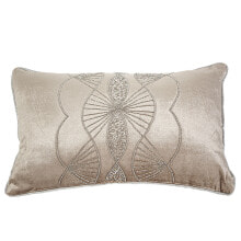 Cushion Romimex Beige 30 x 45 x 10 cm