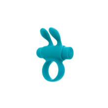 Jelly Rabbit Cock Ring Diversual Turquoise