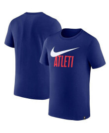 Nike men's Navy Atletico de Madrid Swoosh T-shirt