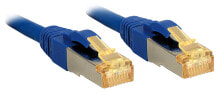 Кабели и разъемы для аудио- и видеотехники Lindy 47286 сетевой кабель 30 m Cat7 S/FTP (S-STP) Синий