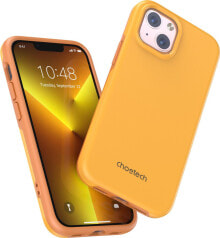 Купить чехлы для смартфонов CHOETECH: Choetech Choetech MFM Anti-drop case etui do iPhone 13 mini pomarańczowy (PC0111-MFM-YE)