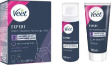 Купить товары для красоты Veet: Intimbereich Set, Enthaarungscreme & Multi-Benefit-Schaum (2x50 ml), 100 ml