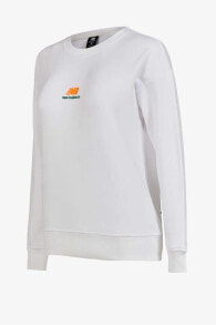 Nb Woman Lifestyle Sweat Beyaz Kadın Sweatshirt Wnh1308-wt