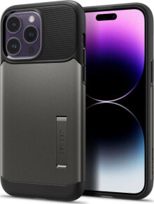 Spigen Spigen Slim Armor, gunmetal - iPhone 14 Pro Max