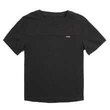 Мужские спортивные футболки мужская спортивная футболка черная с логотипом CHROME Holman Performance Short Sleeve T-Shirt