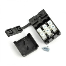 Electric cube 3pin 10A/250V in case
