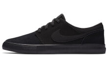 Nike SB Portmore II Solar 休闲板鞋 男女同款 黑色 / Кроссовки Nike SB Portmore II Solar 880266-002