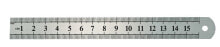 Линейки и угольники mega Rigid steel ruler 150x18mm (22015)