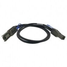 Кабели и разъемы для аудио- и видеотехники QNAP CAB-SAS20M-8644-8088 Serial Attached SCSI (SAS) кабель 2 m Черный