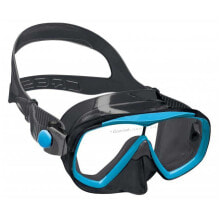 Masks and snorkels for scuba diving