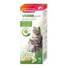 BEAPHAR Vermipure 50ml natural liquid solution for cats and kittens